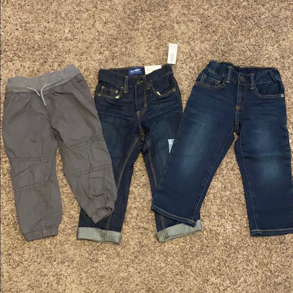 GAP Old Navy Osh Gosh Boys 2T Jeans Bundle